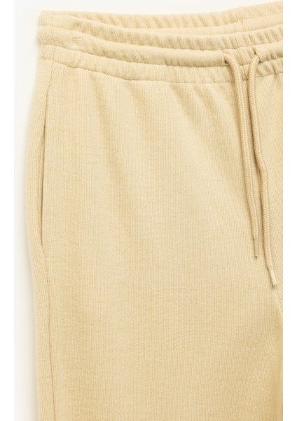 Viskon Karışımlı Rahat Kalıp Cep Detaylı Beli Bağcıklı Jogger Eşofman Altı modelleri