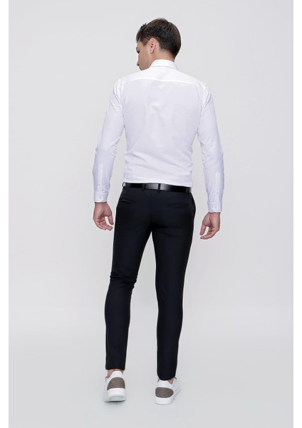 P 1086 Slim Fit Siyah Spor Pantolon modelleri