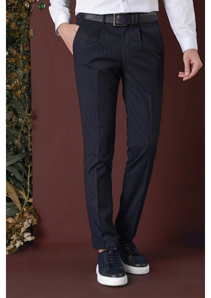 P 1133 Slim Fit Lacivert Spor Pantolon fiyatları