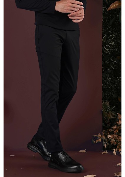 P 1125 Slim Fit Siyah Spor Pantolon modelleri