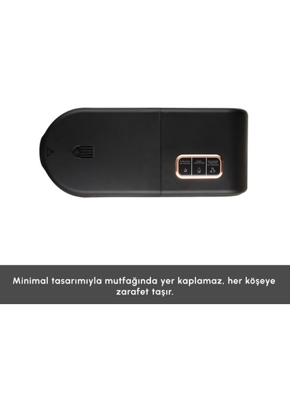 Hatır Plus Mod 5 In 1 Essential Kahve Makinesi Black Copper fırsatları