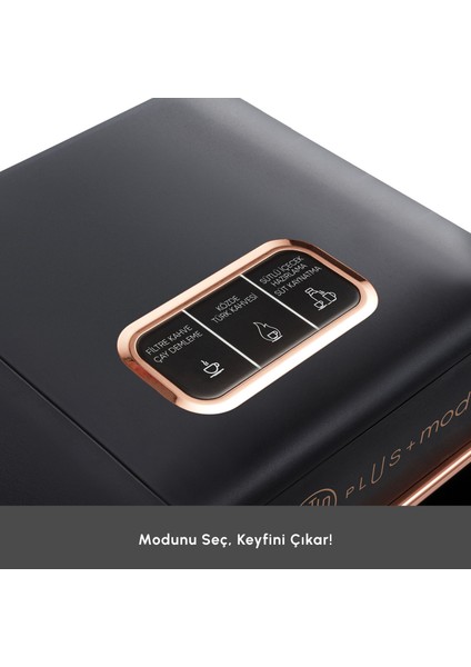 Hatır Plus Mod 5 In 1 Essential Kahve Makinesi Black Copper modelleri