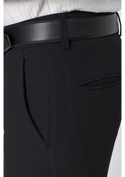 P 1102 Slim Fit Siyah Spor Pantolon indirimleri
