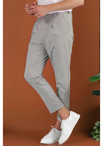 P 1119 Slim Fit Gri Spor Pantolon fiyatları
