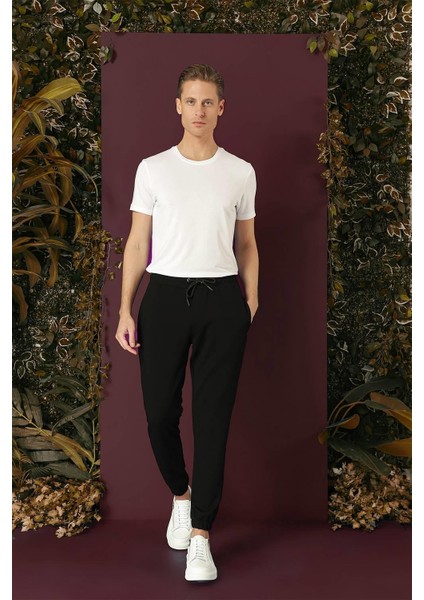 P 1140 Slim Fit Siyah Spor Pantolon fiyatları