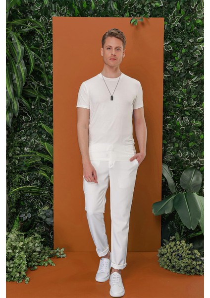 Atp 030 Ekru Spor Pantolon