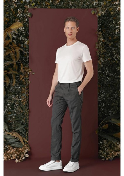 P 1133 Slim Fit Füme Spor Pantolon fiyatları