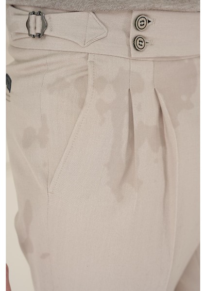 P 1167 Slim Fit Bej Spor Pantolon indirimleri