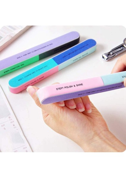 7 Aşamalı Ergonomik Mavi Tırnak Törpüsü Kolay Taşınabilir Profesyonel El ve Tırnak Bakım Aracı fırsatları