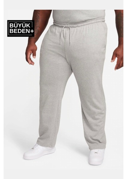 Üçlü Büyük Beden Reçme Paça Ince Eşofman Altı SPR25BEA52-3 indirimleri