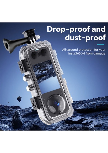 Insta 360 X4 Uyumlu Su Geçirmez Kılıf fiyatları