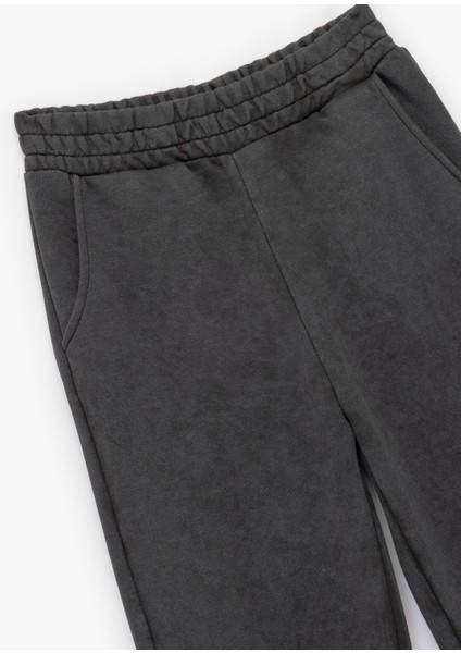 Şardonlu Cepli Beli Lastikli Yıkamalı Jogger Eşofman Altı modelleri