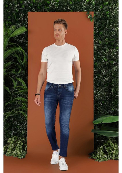Denim Pnt 111 Koyu Mavi Jean Pantolon