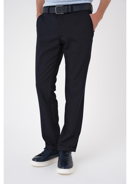 Comfort Fit Beli Lastikli Lacivert Jogger Pantolon P 1185 modelleri