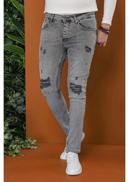 Denim Pnt 118 Gri Jean Pantolon modelleri