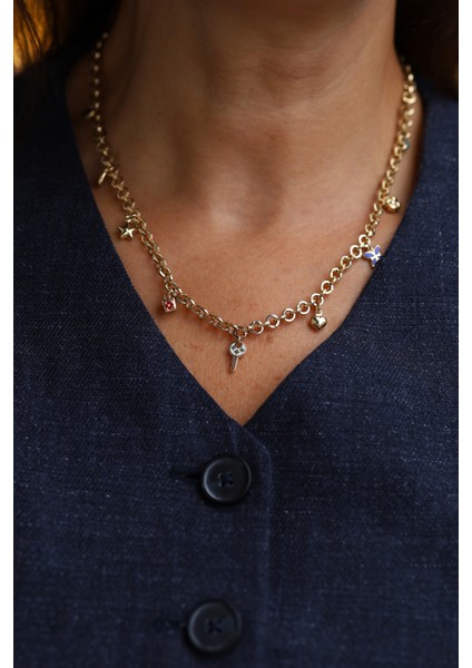 14 Ayar Altın Cetaş Eterna Kolye fiyatları