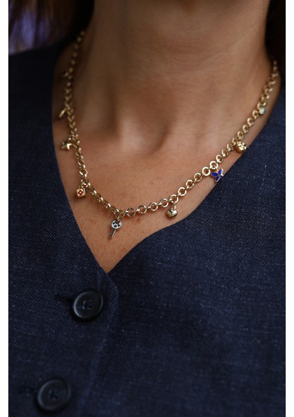 14 Ayar Altın Cetaş Eterna Kolye indirimleri