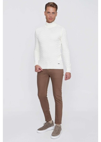 Denim Pnt 108 Tütün Jean Pantolon