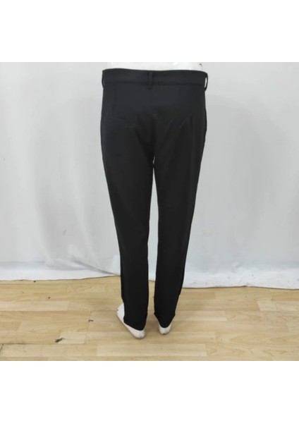 Erkek Belden Düğmeli Cepli Dokuma Pantolon indirimleri