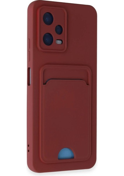 Newface Xiaomi Poco X5 5g Kılıf Kelvin Kartvizitli Silikon - Bordo fiyatları