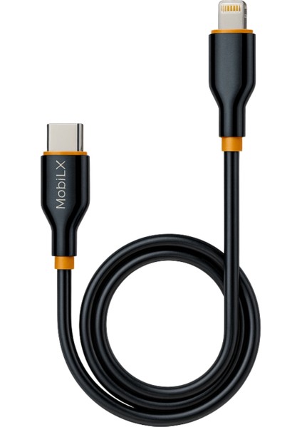 Mobilx Mu-08 27W Pd Silikon Type-C To Lightning Hızlı Şarj ve Data Kablosu (1m) fırsatları