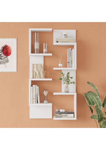 Shelf 22 Duvar Rafı Beyaz WL22-W