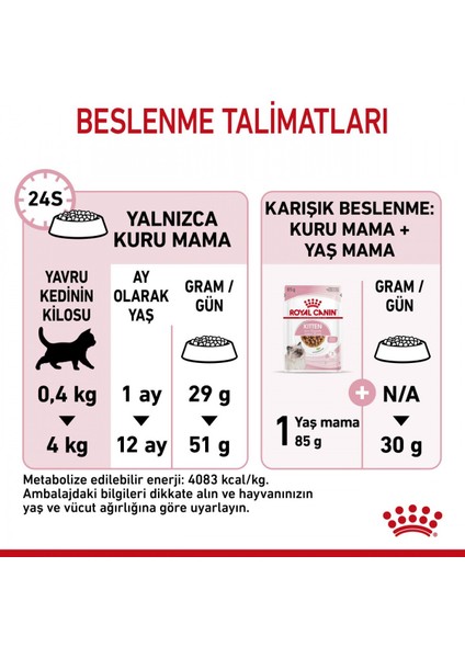 Royal Kitten Yavru Kediler için Kuru Kedi Maması 4kg