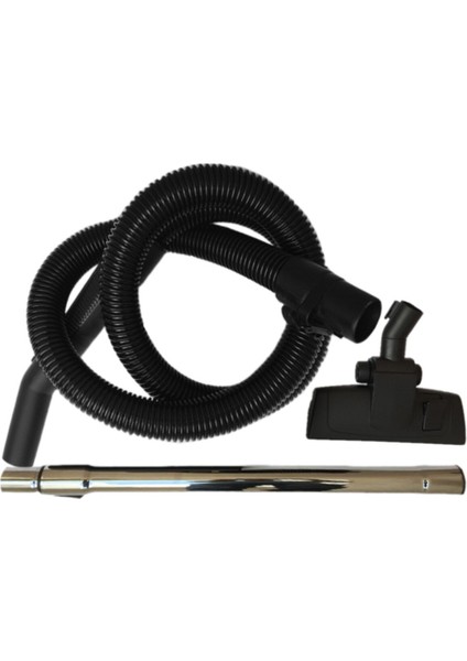Siyah Elektrikli Süpürge Hortum Seti - A++ Kalite ve Esnek