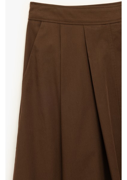 Pamuklu Midi Kloş Etek modelleri