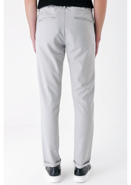 Comfort Fit Yan Cep Beli Lastikli Esnek Pamuk Taş Jogger Pantolon P 1143 indirimleri