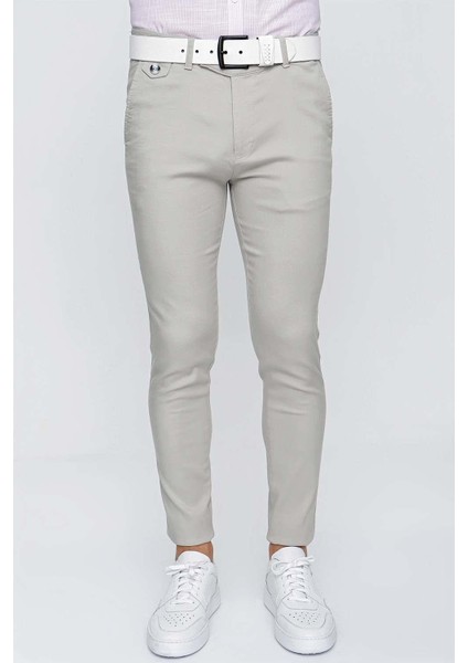 P 1093 Slim Fit Taş Spor Pantolon