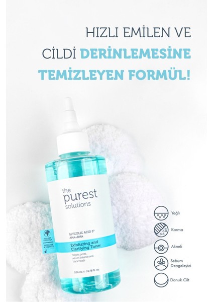 Karma Ciltler İçin Arbutin Serum ve Aydınlatıcı Tonik Seti - Sebum Dengeleyici İkili Set fırsatları