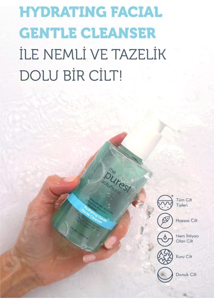 Cilt Bakım Seti - Tüm Cilt Tiplerine Uygun, Komedojenik Olmayan, Hyaluronik ve Glikolik Asit İçeren 2'li Set modelleri