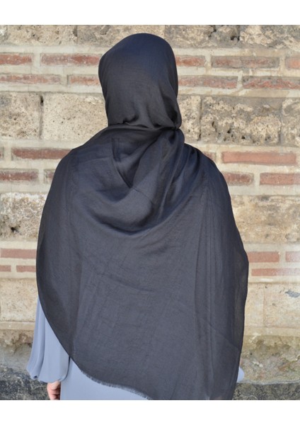 Konfor Bambu Şal Siyah– Tok Duruşlu, Kaymaz