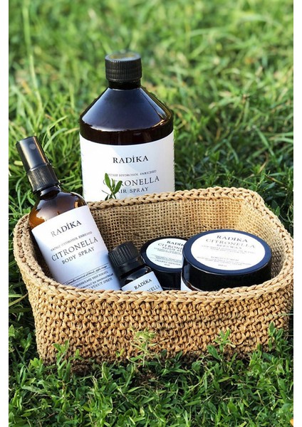Radika Citronella Vücut Spreyi 100 ml Doğal İçeriklerle Sivrisinekleri Uzak Tutma Özelliği fırsatları