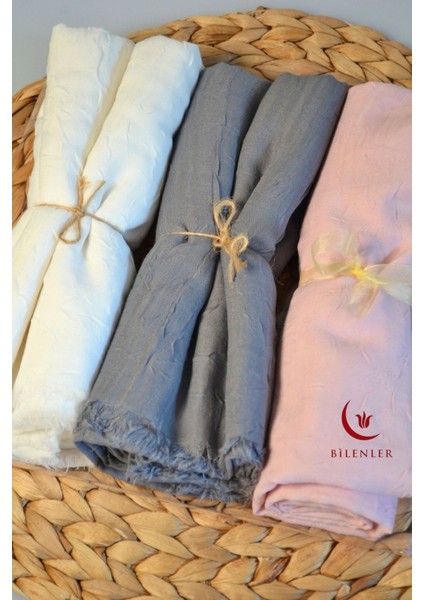 Bambu Kraş Şal – 75X210 cm | Nefes Alabilir, Terletmez, Tok Duruşlu Mevsimlik Kumaş (3'lü Kutu) fiyatları