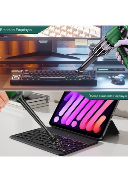 Şarjlı Mini Portatif Elektrikli Süpürge, USB ile Çalışır, Ev ve Araba Temizliği Için Uygun indirimleri