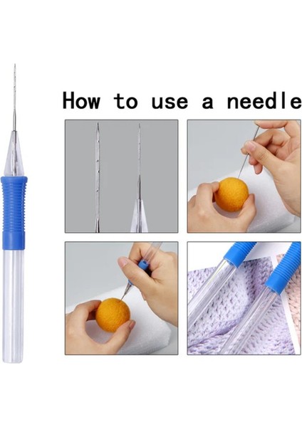 Keçe Iğnesi Tek Iğneli-Uzunluk:13.5cm fiyatları