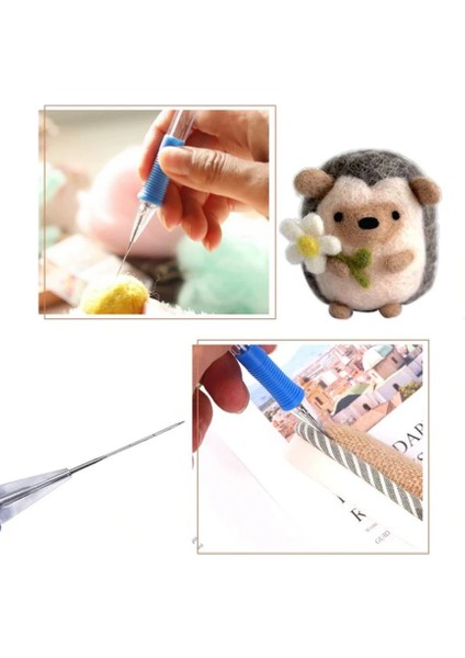 Keçe Iğnesi Tek Iğneli-Uzunluk:13.5cm modelleri