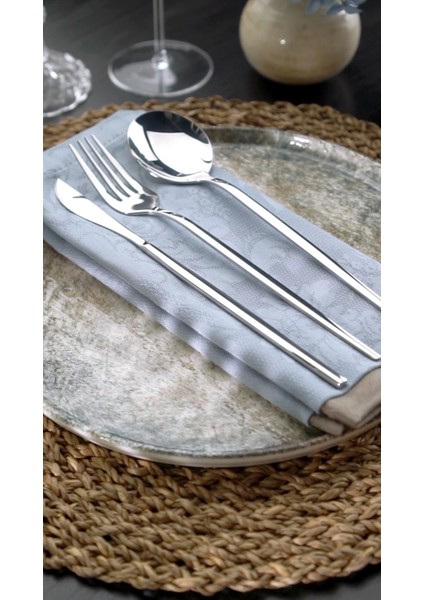 Mokka Model 3'lü Çatal Kaşık Bıçak Takımı modelleri