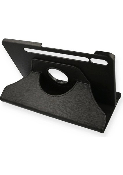 Newface Samsung Galaxy T870 Tab S7 11 Kılıf 360 Tablet Deri Kılıf - Siyah