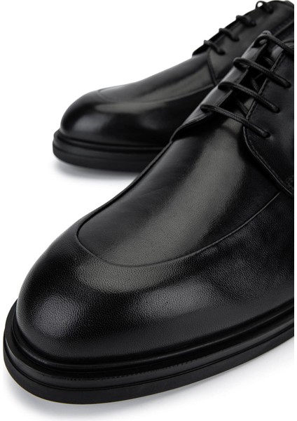 Erkek Hakiki Deri Siyah Casual Ayakkabı 664 46509A Erk Ayk SK25-26 Nero fırsatları