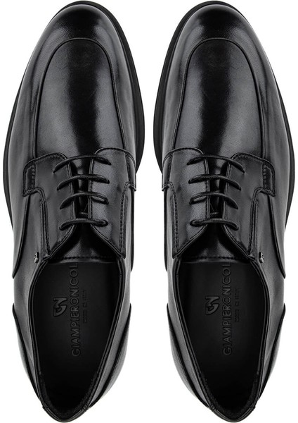 Erkek Hakiki Deri Siyah Casual Ayakkabı 664 46509A Erk Ayk SK25-26 Nero indirimleri