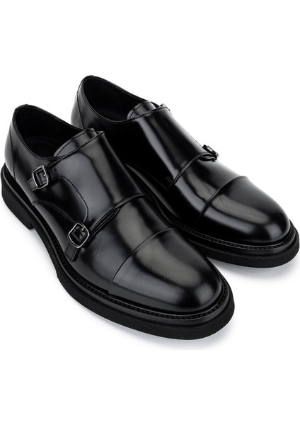 Erkek Hakiki Deri Siyah Casual Ayakkabı 664 F46407A Erk Ayk SK25-26 Nero fiyatları
