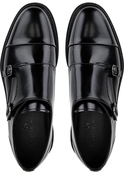 Erkek Hakiki Deri Siyah Casual Ayakkabı 664 F46407A Erk Ayk SK25-26 Nero indirimleri