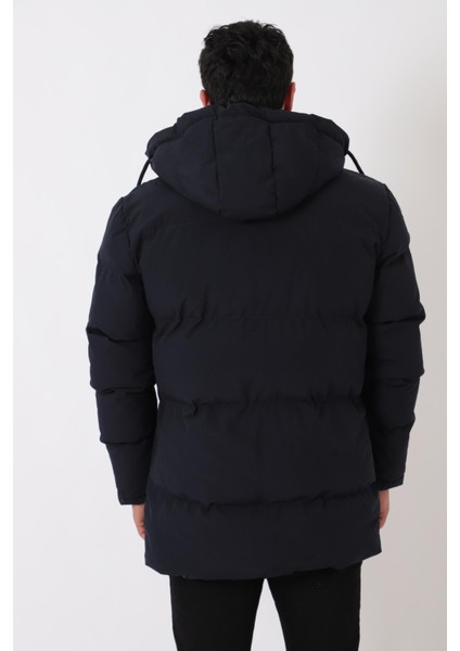 Göğüs Cepli Içi Kürklü Uzun Şişme Mont Pldp 2957_50456 fırsatları