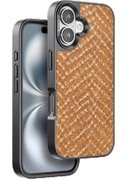 Stys iPhone 16 Viper Kapak - Kahverengi