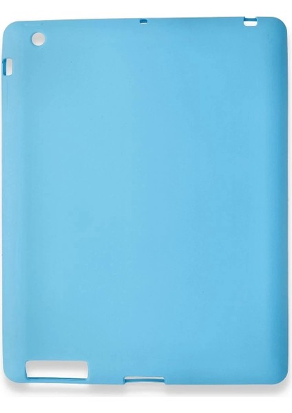 Newface iPad 4 9.7 Kılıf Evo Tablet Silikon - Mavi