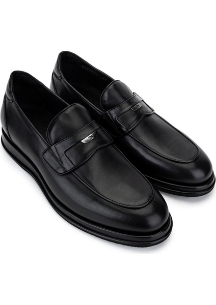 Erkek Hakiki Deri Siyah Casual Ayakkabı 664 B43684A Erk Ayk SK25-26 Nero fiyatları