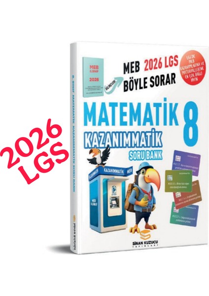 2026 LGS Matematik Kazanımmatik Soru Bankası